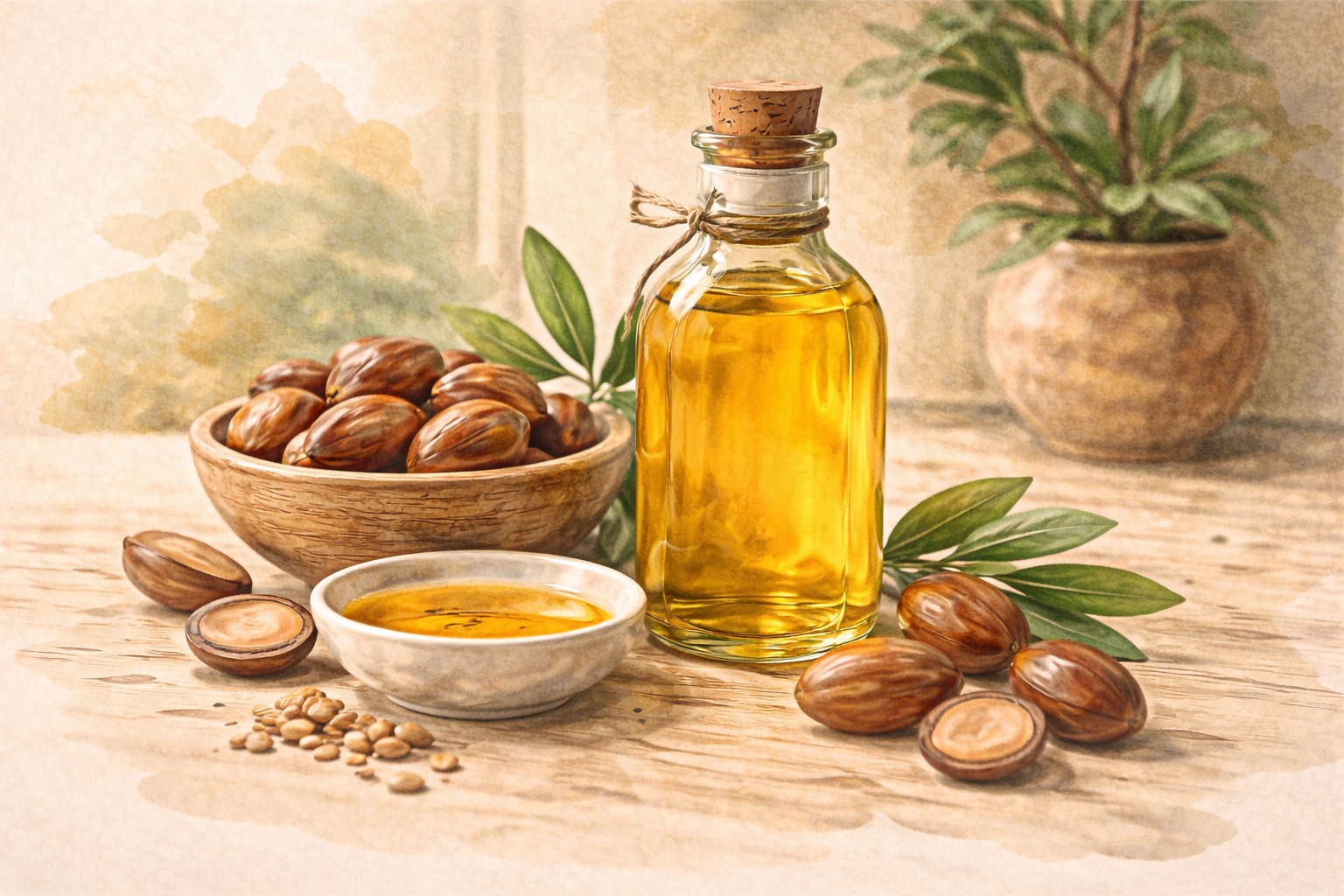 زيت الأرغان العضوي